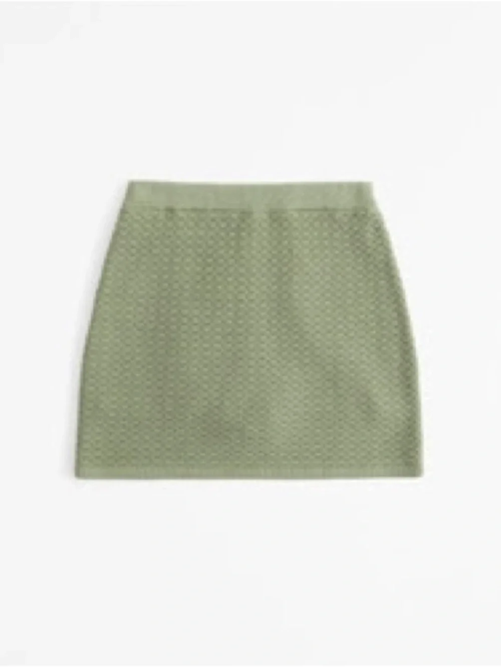 Abercrombie Green Textural Sweater Jacket & Mini Skort Set Size L